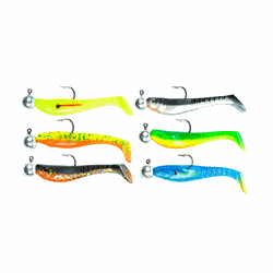 Fladen Minnow Shad til aborrefiskeri